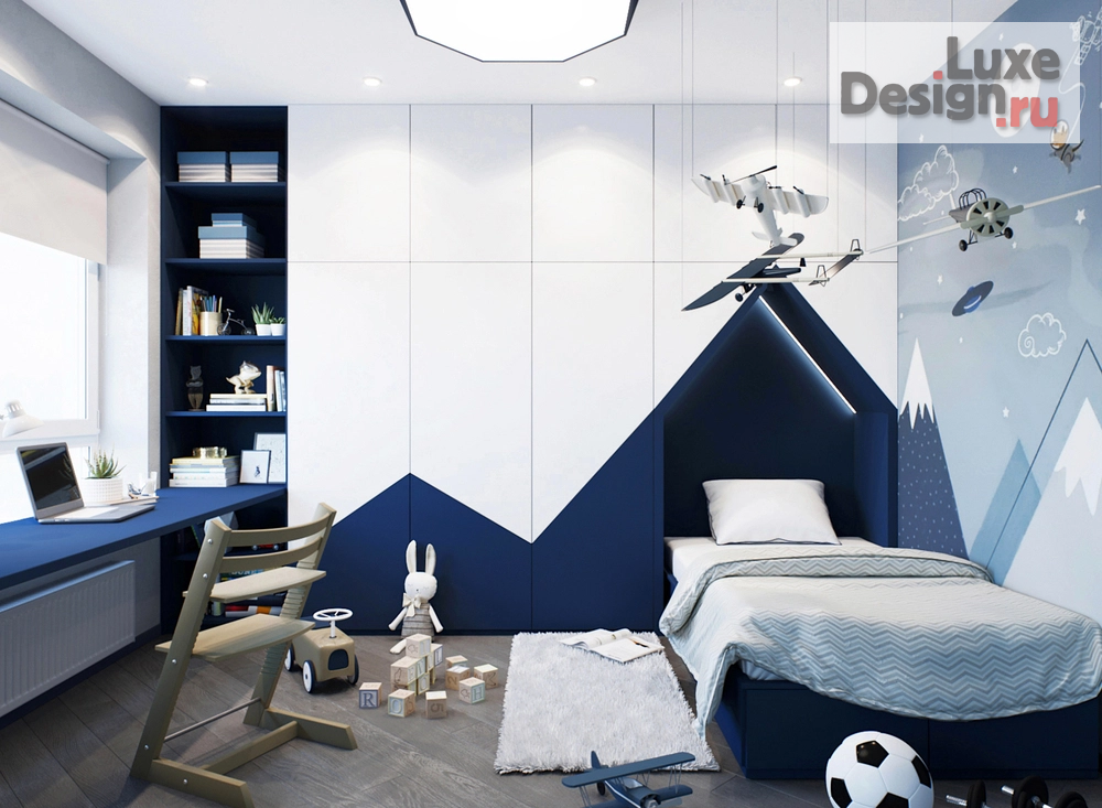 Дизайн интерьера двухкомнатной квартиры " Проект квартиры 63,7кв.м. для молодой семьи" (фото 12)