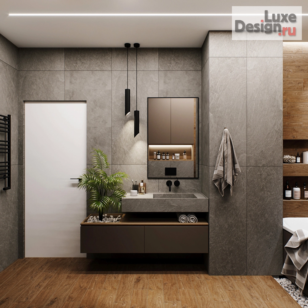 Дизайн интерьера двухкомнатной квартиры " Проект квартиры 63,7кв.м. для молодой семьи" (фото 18)