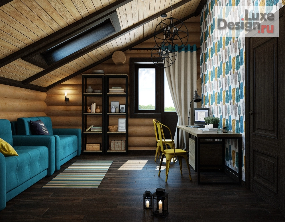 Дизайн интерьера коттеджа "Коттедж 230 кв.м. в д.Кабаново Московская обл" (фото 25)