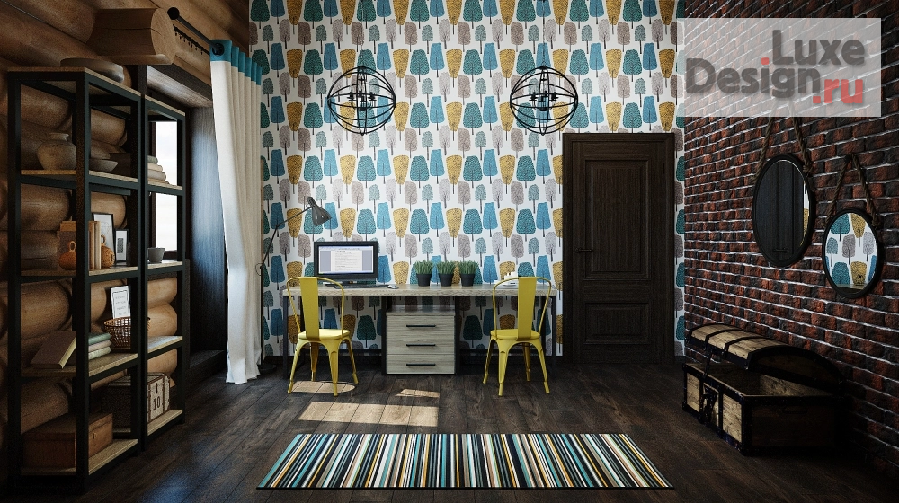 Дизайн интерьера коттеджа "Коттедж 230 кв.м. в д.Кабаново Московская обл" (фото 26)