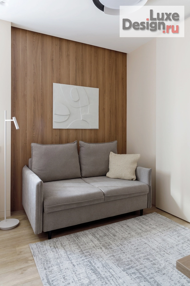 Дизайн интерьера однокомнатной квартиры "Реализованный проект квартиры 30кв.м." (фото 2)