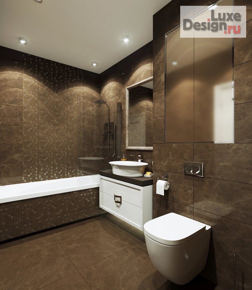 Дизайн интерьера трехкомнатной квартиры "Квартира в современной классике" (фото 25)