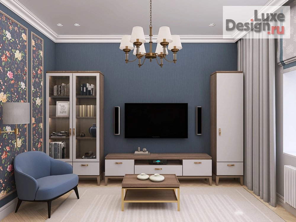 Дизайн интерьера трехкомнатной квартиры "Переделка " сталинки"" (фото 3)