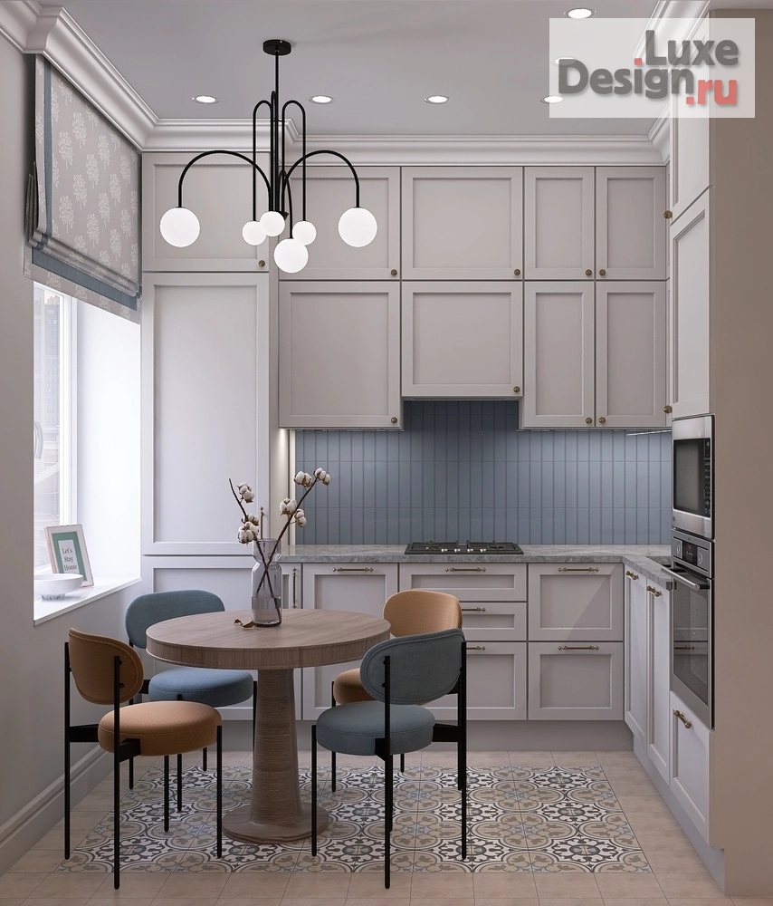 Дизайн интерьера трехкомнатной квартиры "Переделка " сталинки"" (фото 4)