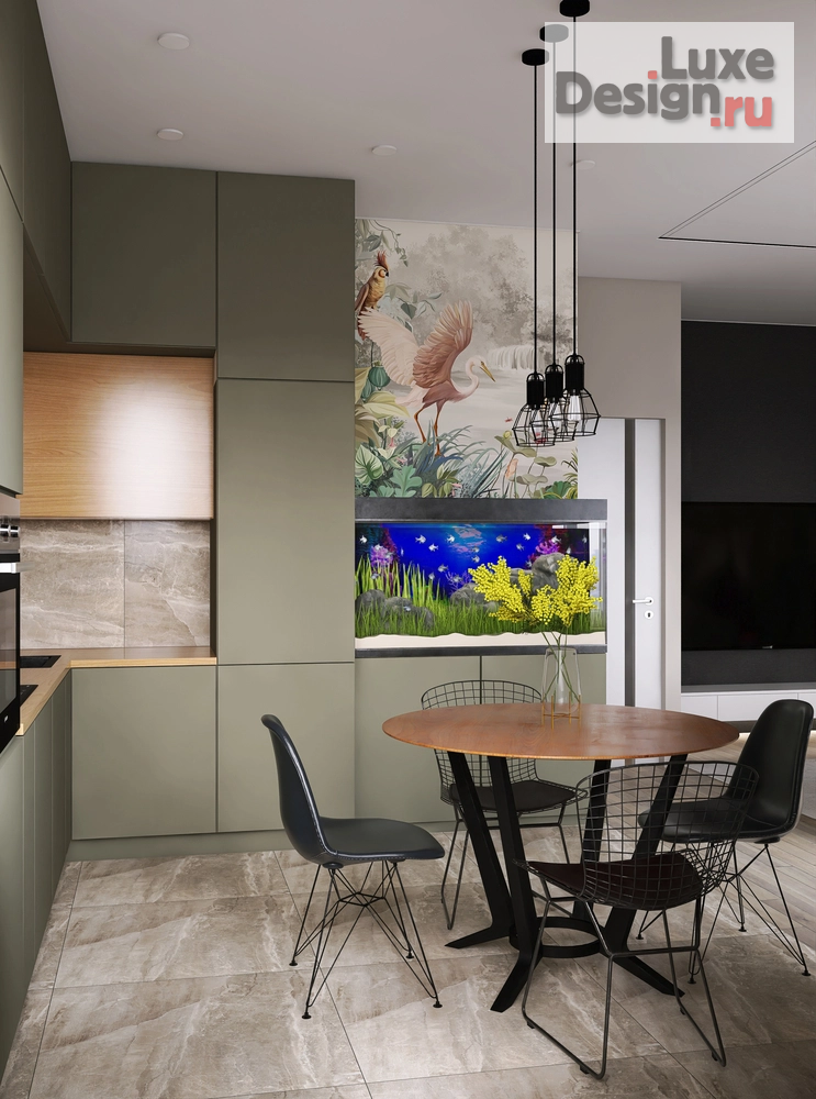 Дизайн интерьера двухкомнатной квартиры "Квартира для молодой пары" (фото 4)