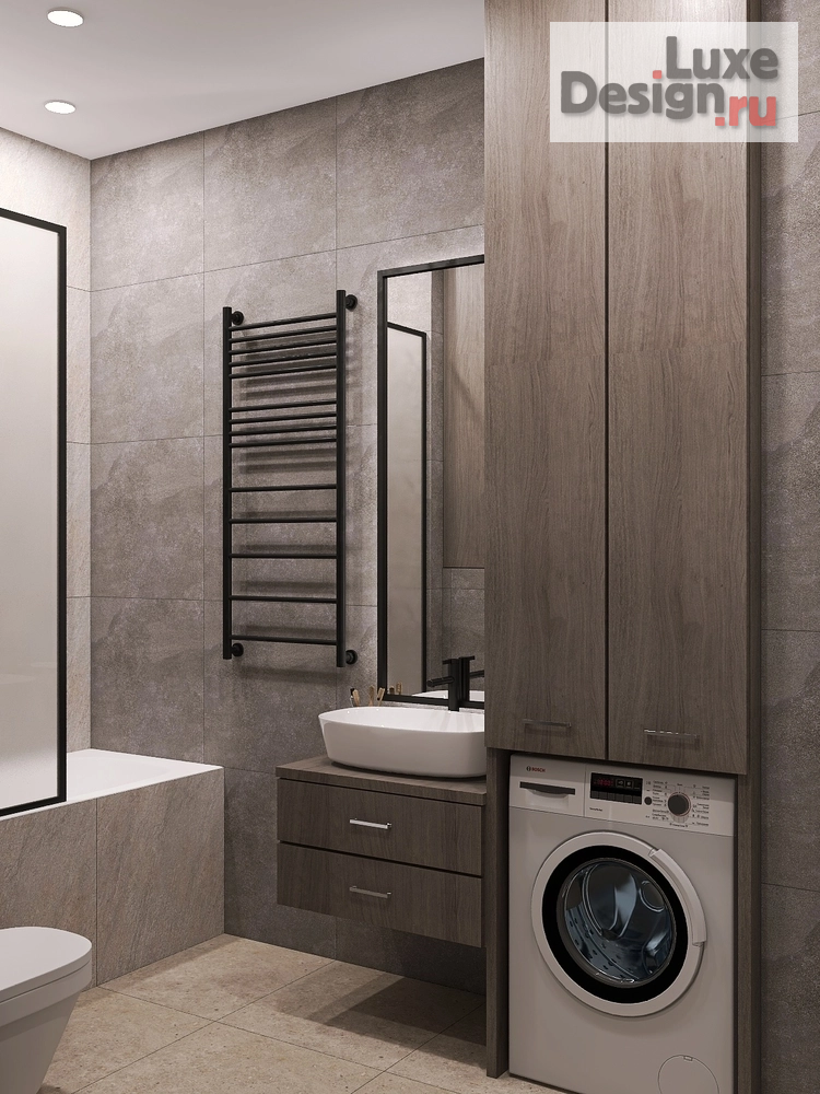 Дизайн интерьера двухкомнатной квартиры "Квартира для молодой пары" (фото 6)