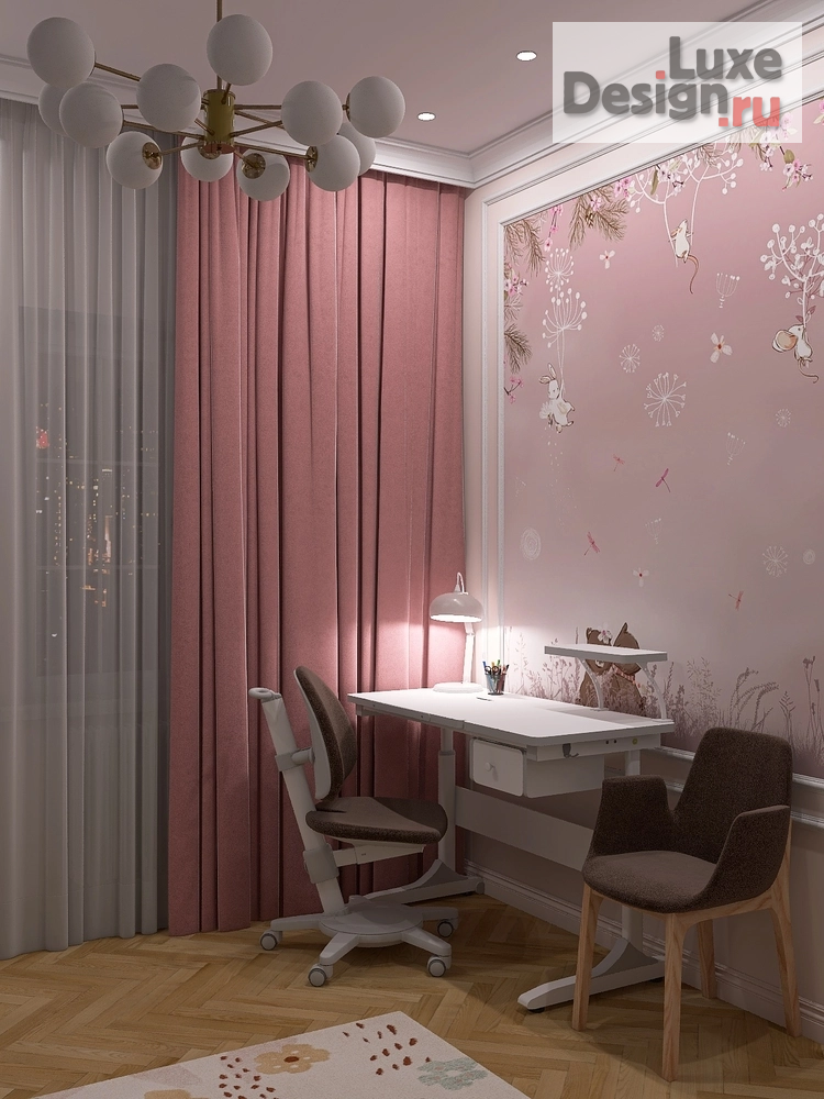 Дизайн интерьера трехкомнатной квартиры "Квартира для семьи" (фото 3)