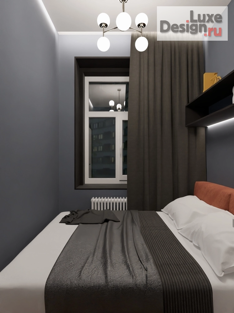 Дизайн интерьера однокомнатной квартиры "Студия в СПб, ставшая евродвушкой" (фото 21)