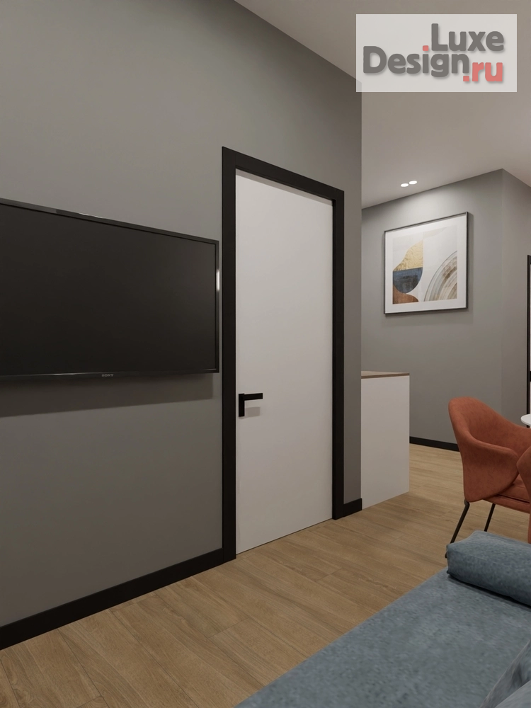 Дизайн интерьера однокомнатной квартиры "Студия в СПб, ставшая евродвушкой" (фото 10)