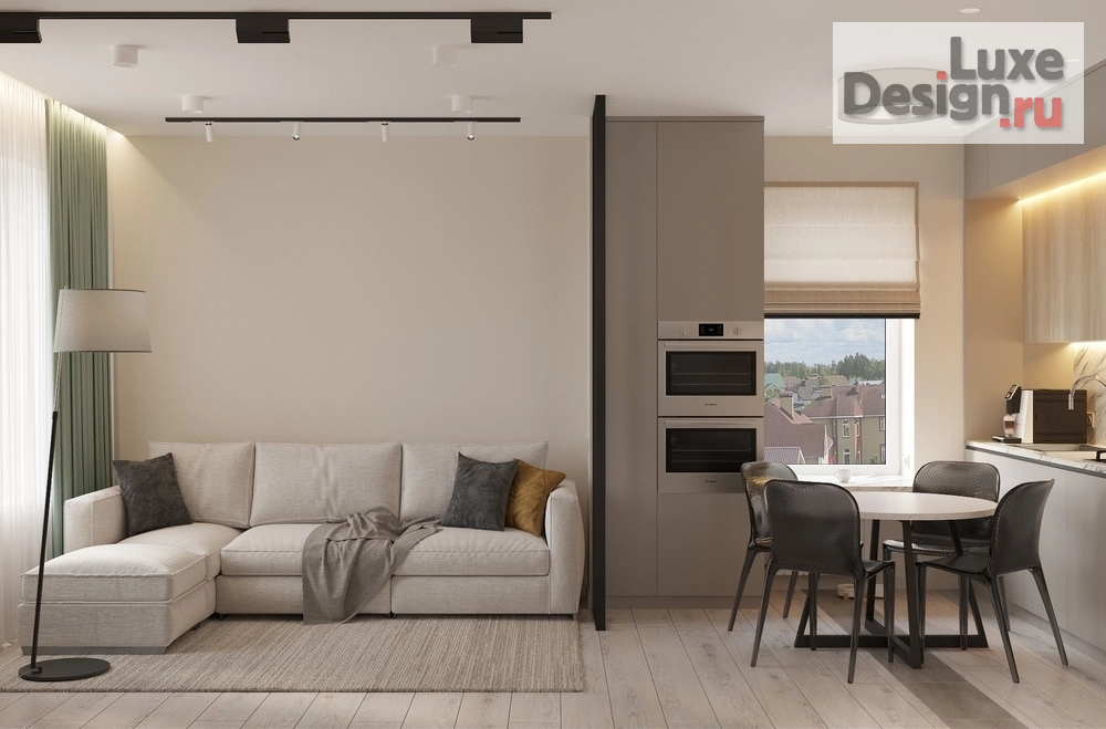 Дизайн интерьера трехкомнатной квартиры "Проект квартиры, площадью 88 кв. м для семьи с двумя сыновьями." (фото 9)