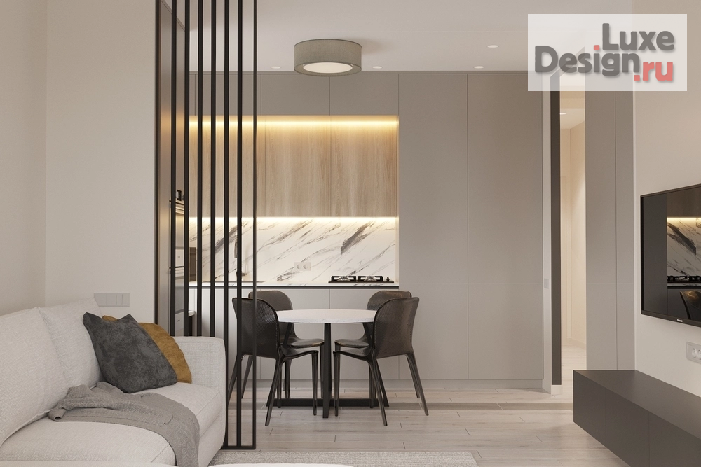 Дизайн интерьера трехкомнатной квартиры "Проект квартиры, площадью 88 кв. м для семьи с двумя сыновьями." (фото 10)