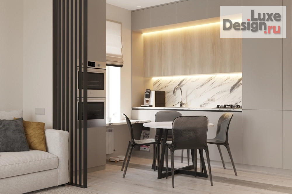 Дизайн интерьера трехкомнатной квартиры "Проект квартиры, площадью 88 кв. м для семьи с двумя сыновьями." (фото 11)