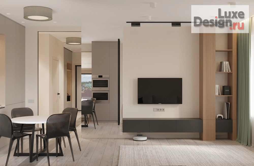 Дизайн интерьера трехкомнатной квартиры "Проект квартиры, площадью 88 кв. м для семьи с двумя сыновьями." (фото 12)