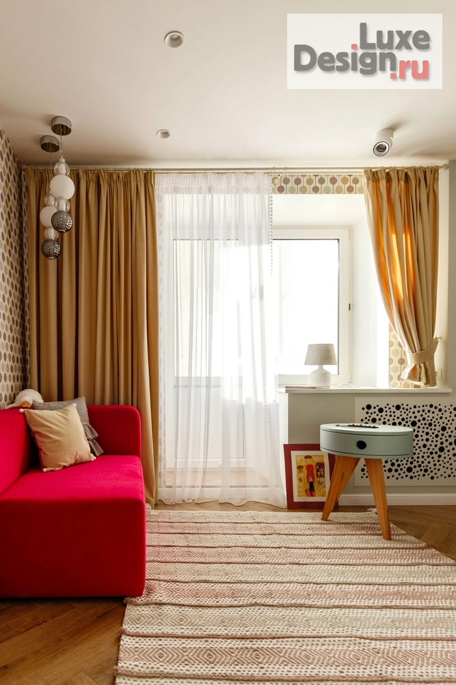 Дизайн интерьера трехкомнатной квартиры "Дизайн проект квартиры, площадью 84,2 кв.м " (фото 16)