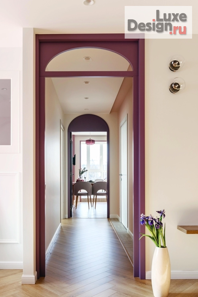 Дизайн интерьера трехкомнатной квартиры "Дизайн проект квартиры, площадью 84,2 кв.м " (фото 18)