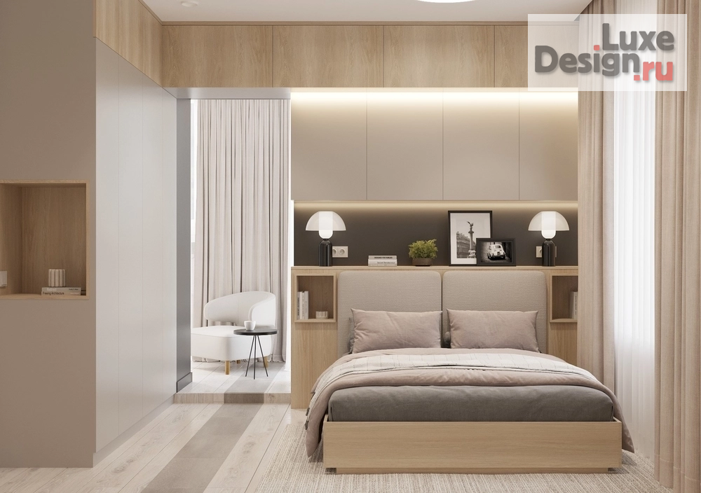 Дизайн интерьера трехкомнатной квартиры "Проект квартиры, площадью 88 кв. м для семьи с двумя сыновьями." (фото 17)