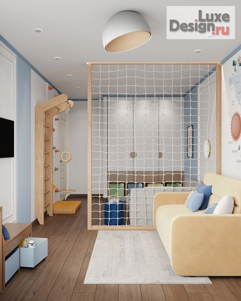 Дизайн интерьера детской "Детская комната для мальчишки" (фото 2)