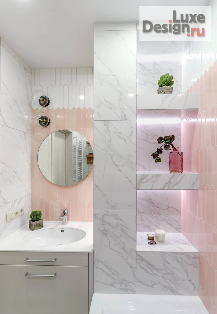 Дизайн интерьера трехкомнатной квартиры "Дизайн проект квартиры, площадью 84,2 кв.м " (фото 24)