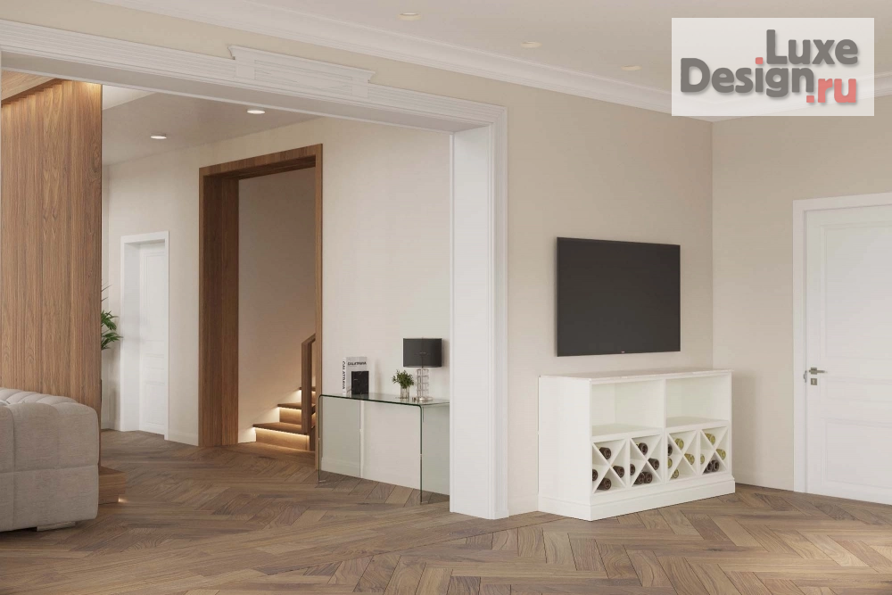 Дизайн интерьера частного дома "Дом с. Порошино "ИЗЫСКАННЫЙ ПРИВКУС ЛЕГКОСТИ"" (фото 26)