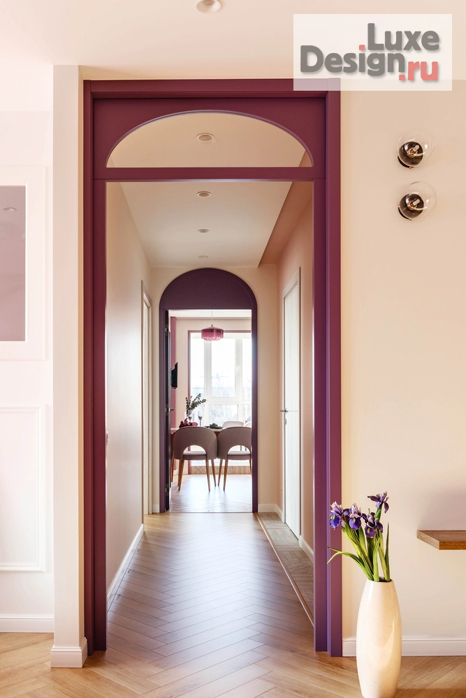 Дизайн интерьера трехкомнатной квартиры "Дизайн проект квартиры, площадью 84,2 кв.м " (фото 3)