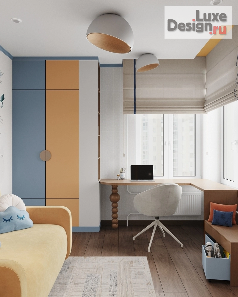 Дизайн интерьера детской "Детская комната для мальчишки" (фото 3)