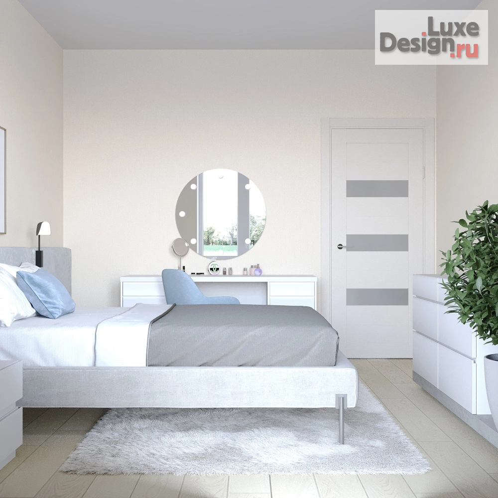 Дизайн интерьера трехкомнатной квартиры "Квартира с ремонтом от застройщика " (фото 11)