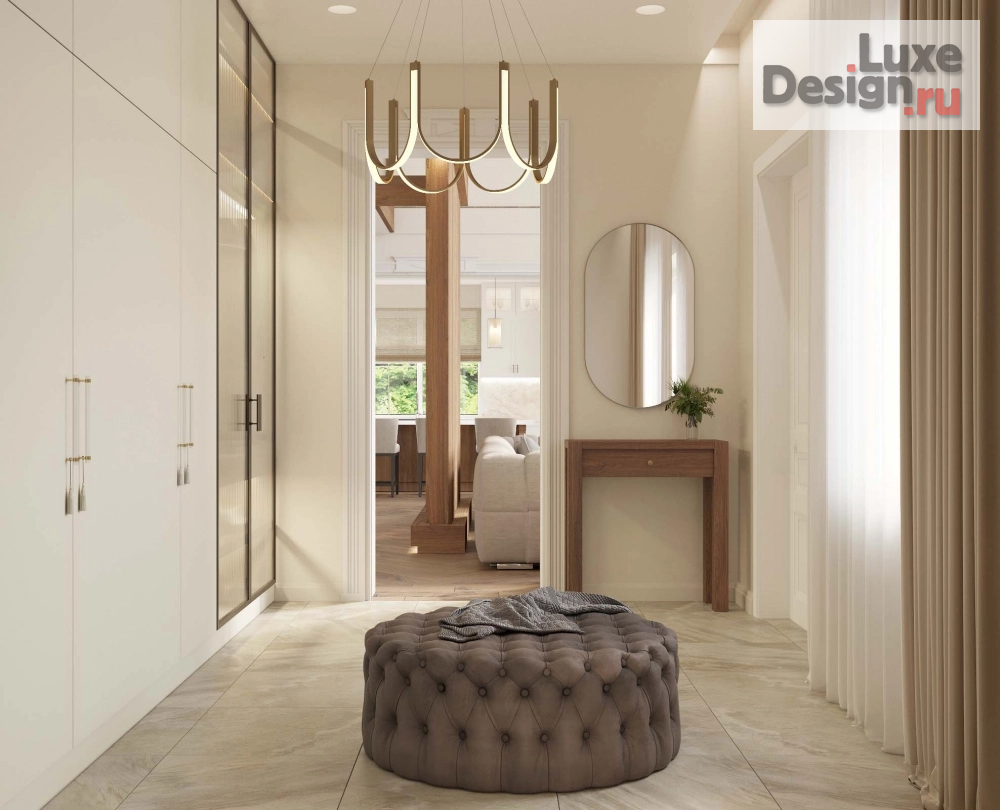 Дизайн интерьера частного дома "Дом с. Порошино "ИЗЫСКАННЫЙ ПРИВКУС ЛЕГКОСТИ"" (фото 3)