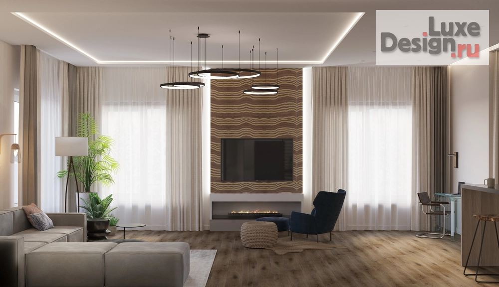 Дизайн интерьера загородного дома "Проект частного дома п. Кстинино, Кировская область. " (фото 7)