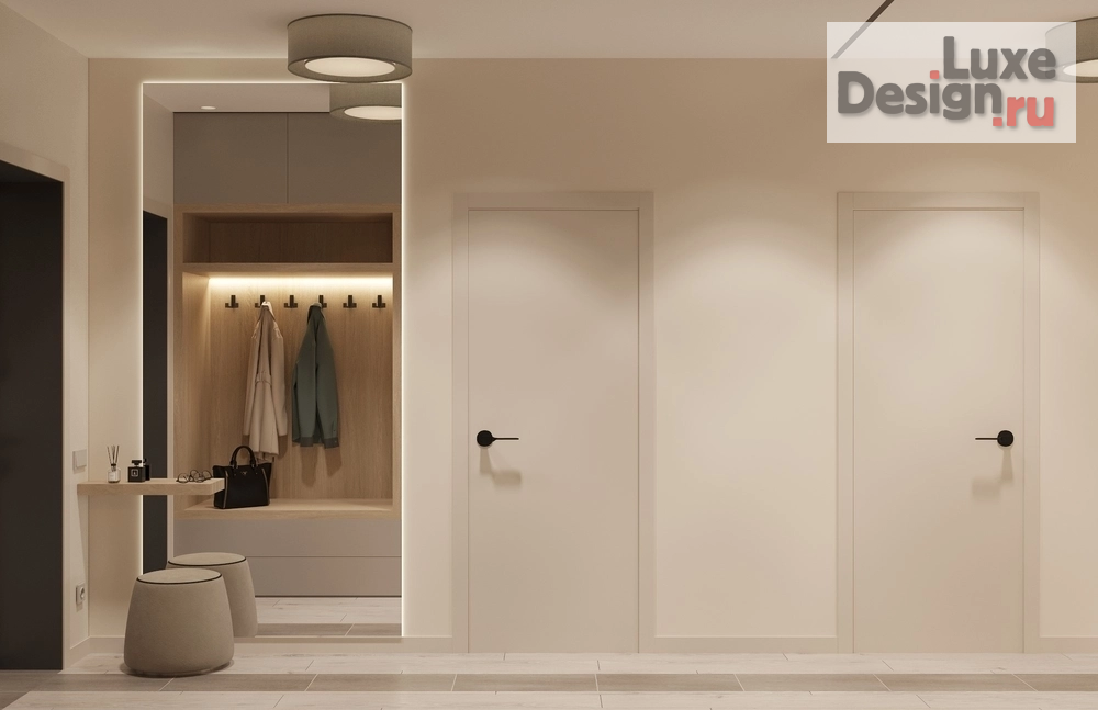 Дизайн интерьера трехкомнатной квартиры "Проект квартиры, площадью 88 кв. м для семьи с двумя сыновьями." (фото 5)