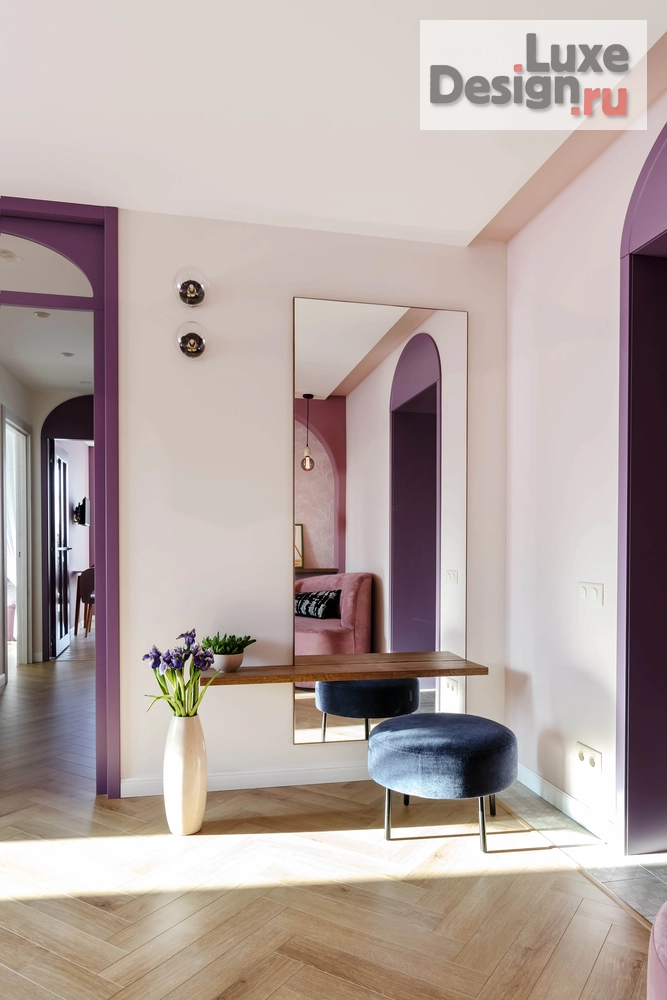 Дизайн интерьера трехкомнатной квартиры "Дизайн проект квартиры, площадью 84,2 кв.м " (фото 4)