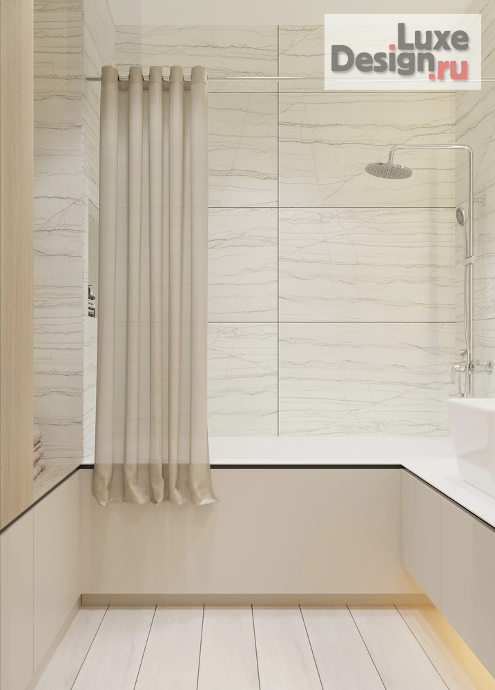 Дизайн интерьера трехкомнатной квартиры "Проект квартиры, площадью 88 кв. м для семьи с двумя сыновьями." (фото 15)