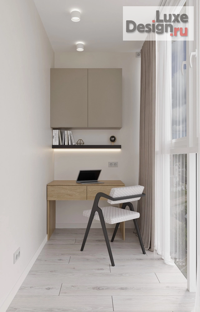 Дизайн интерьера трехкомнатной квартиры "Проект квартиры, площадью 88 кв. м для семьи с двумя сыновьями." (фото 20)