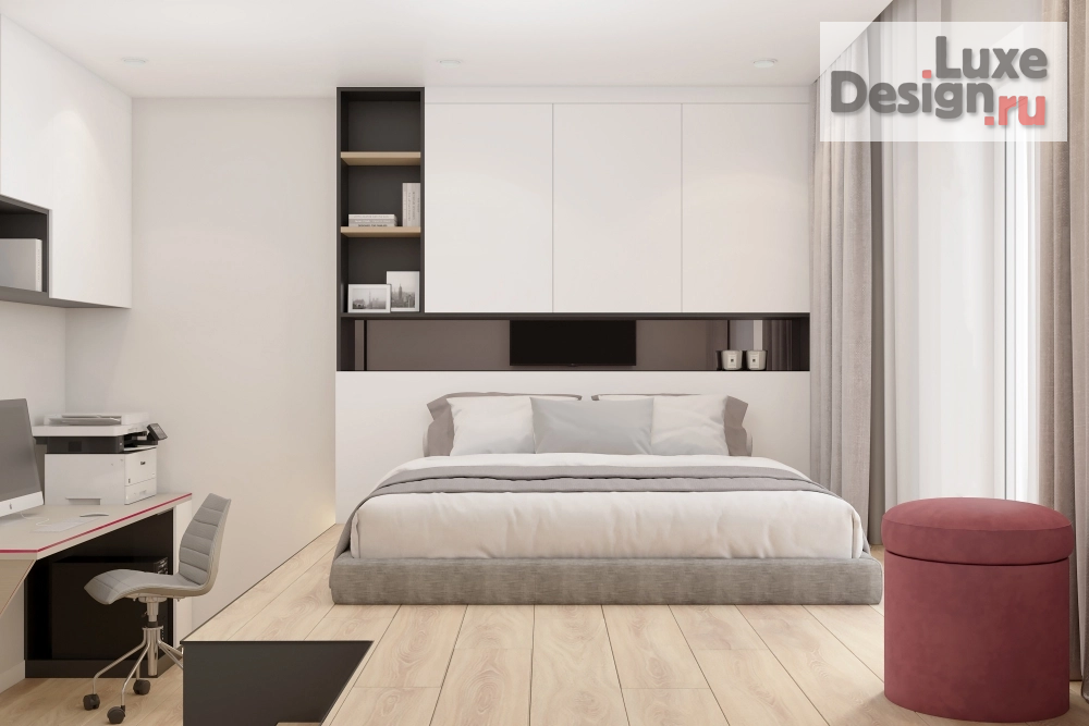 Дизайн интерьера двухкомнатной квартиры "Дизайн проект 2-х комнатной квартиры "СОЛНЕЧНЫЙ ЗАКАТ"" (фото 21)