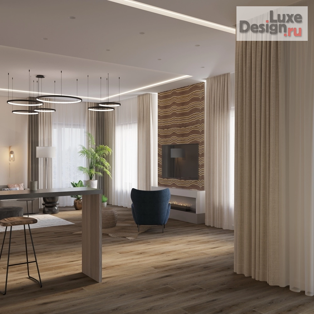 Дизайн интерьера загородного дома "Проект частного дома п. Кстинино, Кировская область. " (фото 8)