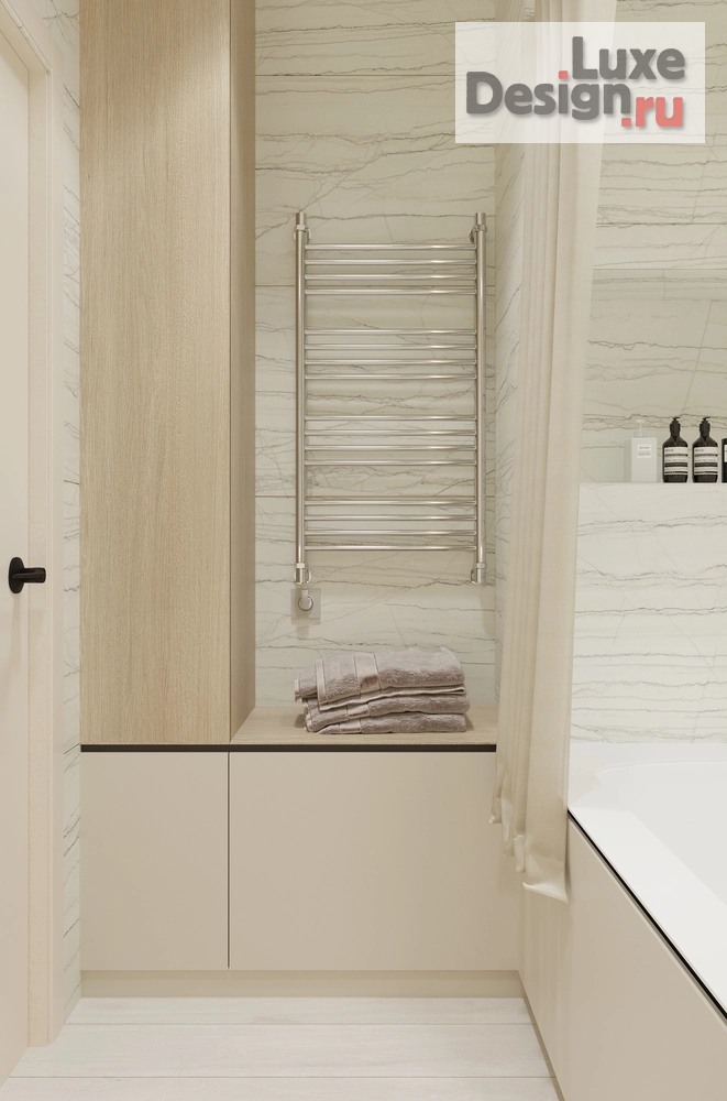 Дизайн интерьера трехкомнатной квартиры "Проект квартиры, площадью 88 кв. м для семьи с двумя сыновьями." (фото 16)