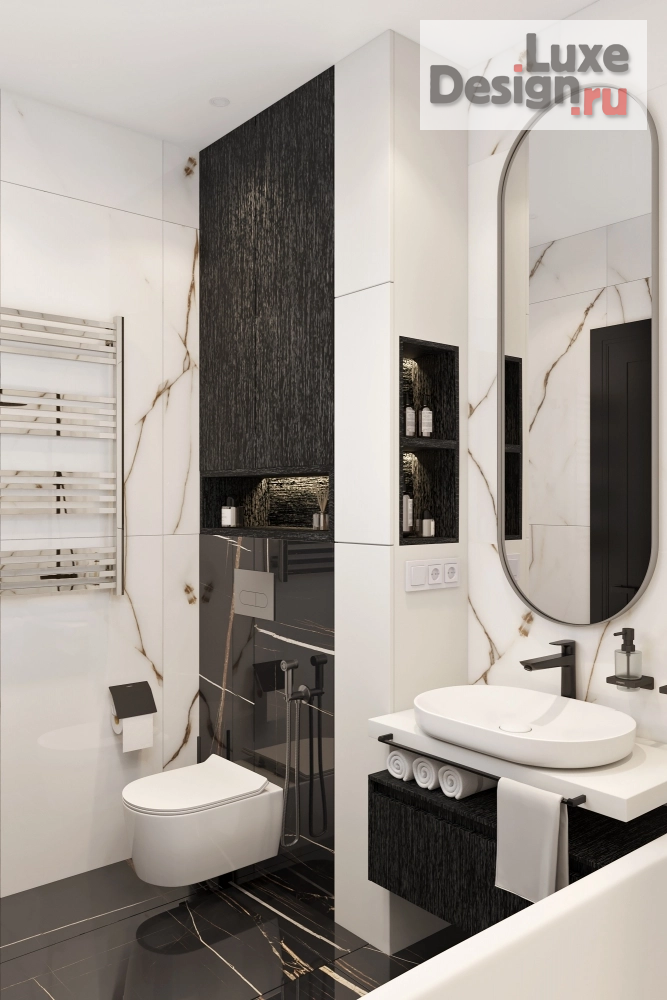 Дизайн интерьера трехкомнатной квартиры ""ЛЕГКАЯ РОСКОШЬ" Проект 3-х комнатной квартиры" (фото 18)