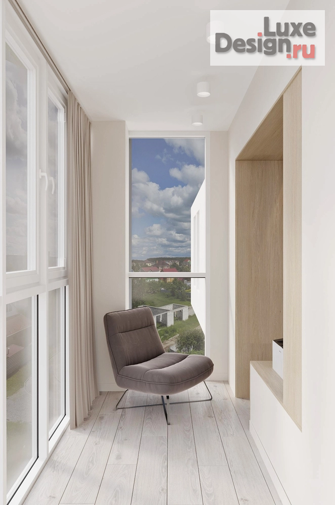 Дизайн интерьера трехкомнатной квартиры "Проект квартиры, площадью 88 кв. м для семьи с двумя сыновьями." (фото 27)