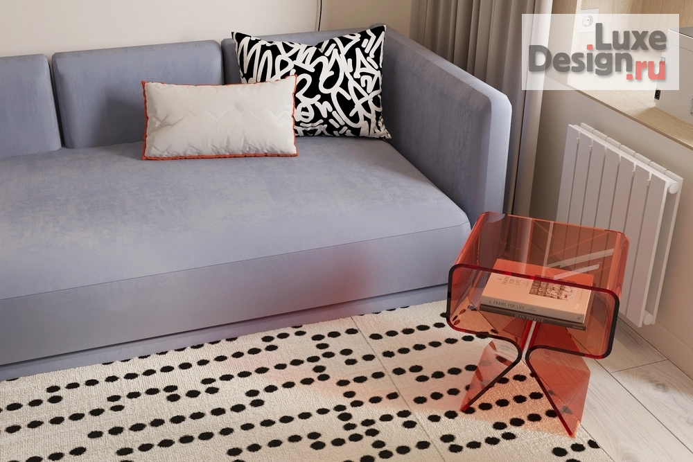 Дизайн интерьера трехкомнатной квартиры "Проект квартиры, площадью 88 кв. м для семьи с двумя сыновьями." (фото 28)