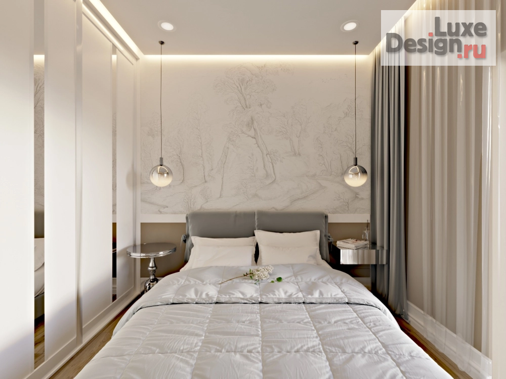 Дизайн интерьера однокомнатной квартиры "1 км квартира на ул. 65 лет победы" (фото 8)