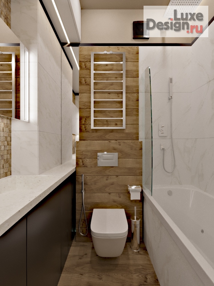 Дизайн интерьера однокомнатной квартиры "1 км квартира на ул. 65 лет победы" (фото 15)