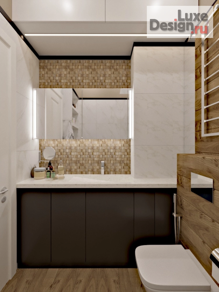 Дизайн интерьера однокомнатной квартиры "1 км квартира на ул. 65 лет победы" (фото 13)