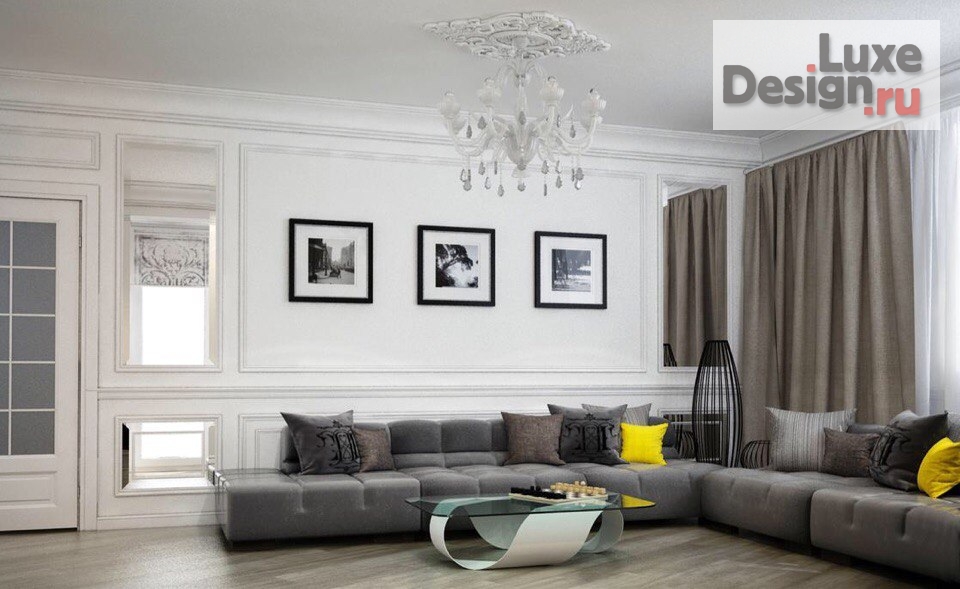 Дизайн интерьера квартиры "Проект в современной классике" (фото 6)