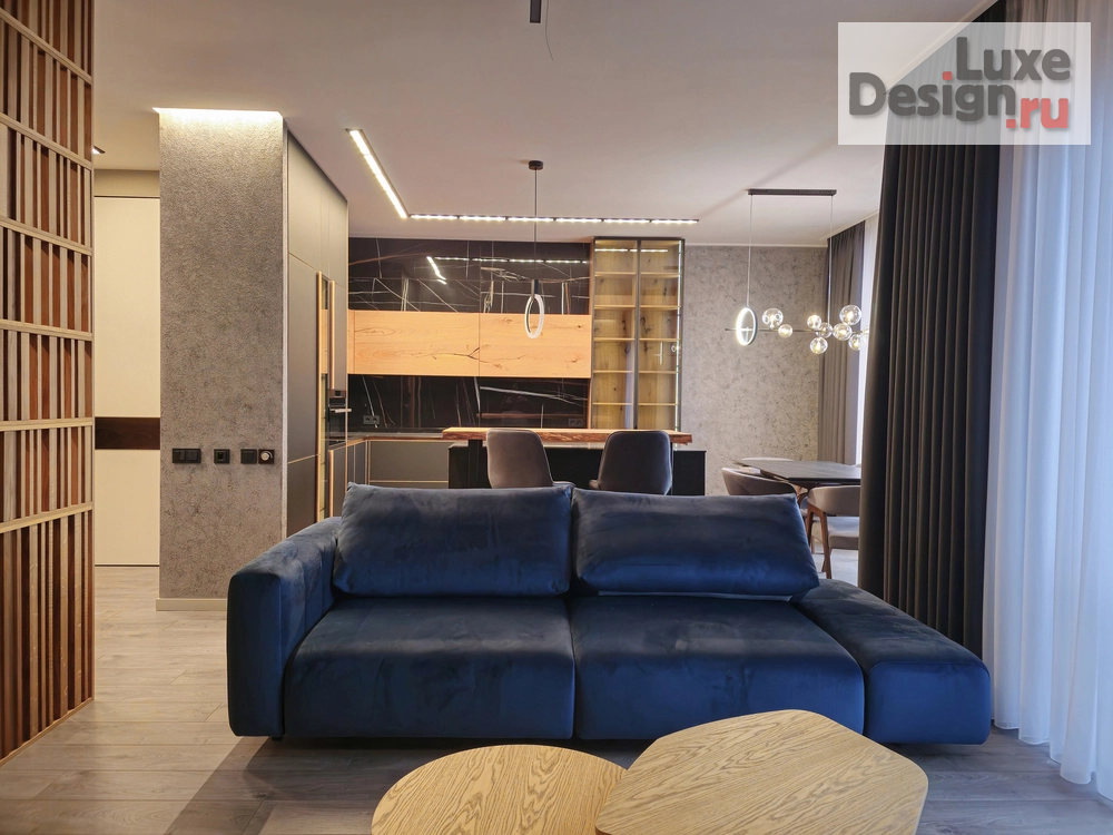 Дизайн интерьера двухкомнатной квартиры "Двухкомнатная квартира в стиле минимализм" (фото 1)