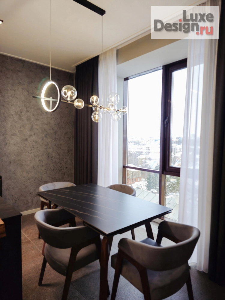 Дизайн интерьера двухкомнатной квартиры "Двухкомнатная квартира в стиле минимализм" (фото 3)