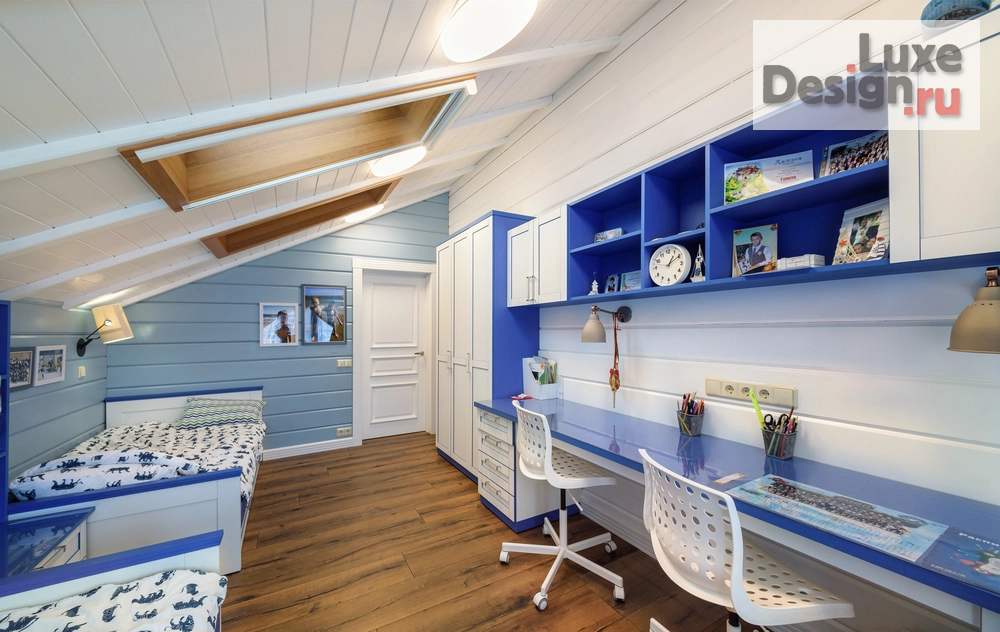 Дизайн интерьера загородного дома "Загородный дом из бруса" (фото 8)