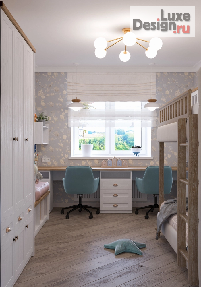 Дизайн интерьера трехкомнатной квартиры "Трёхкомнатная квартира в классическом стиле" (фото 12)