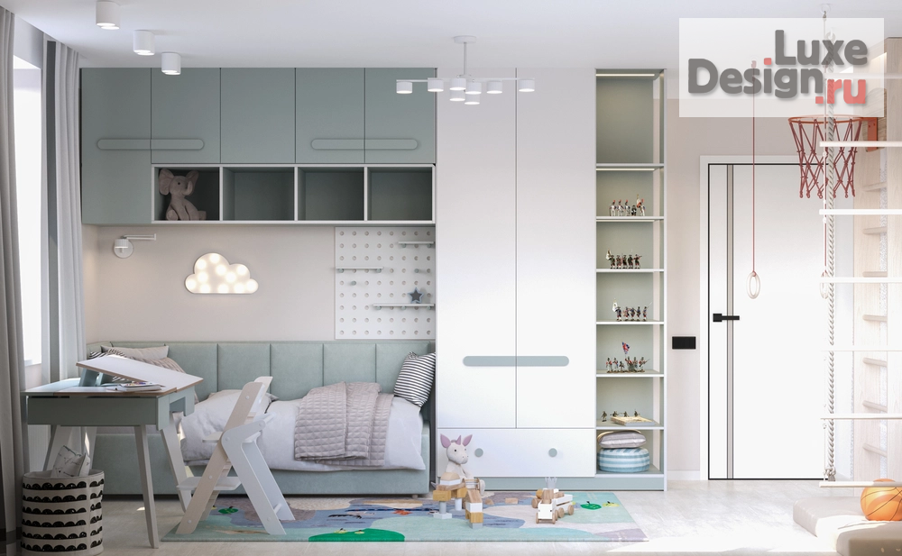 Дизайн интерьера трехкомнатной квартиры "Трёхкомнатная квартира в современном стиле" (фото 12)