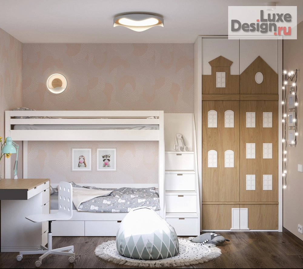 Дизайн интерьера двухкомнатной квартиры "Двухкомнатная квартира в ЖК Метроград" (фото 8)