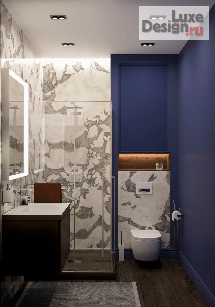 Дизайн интерьера трехкомнатной квартиры "Трёхкомнатная квартира в современном стиле" (фото 7)