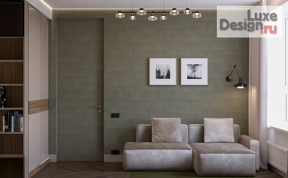 Дизайн интерьера трехкомнатной квартиры "Трёхкомнатная квартира в современном стиле" (фото 15)